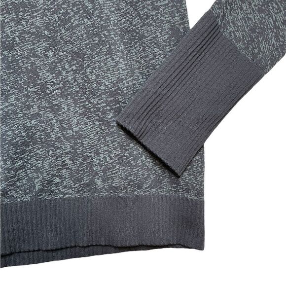 LULULEMON Rest Less Half Zip Black / Dark Cast Size 8 - Picture 10 of 15